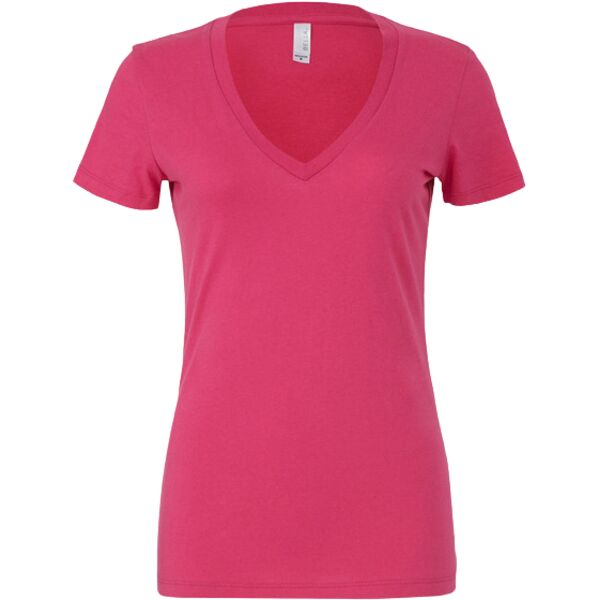 Ladies' Relaxed Jersey V-Neck T-Shirt Thumbnail