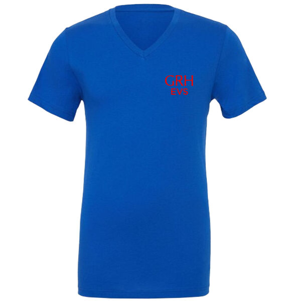 Unisex Jersey V-Neck Tee Thumbnail